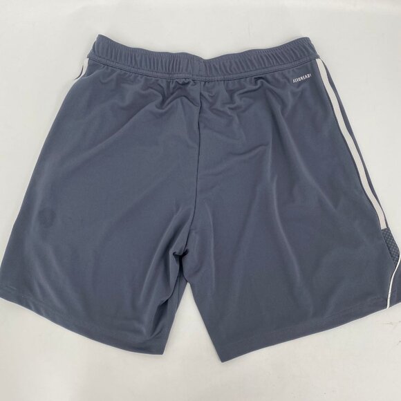 Nike Gray High-Rise Athletic Shorts | Size L - Picture 2 of 5